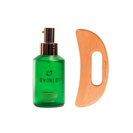 Firming Body Oil and Gua Sha Set